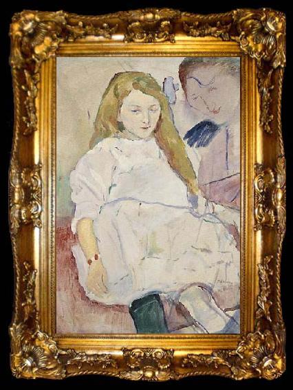 framed  Jules Pascin Mother and child, ta009-2